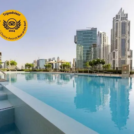 Luxury 1-Bedroom Apartment At Burj Crown Dubai Exterior foto
