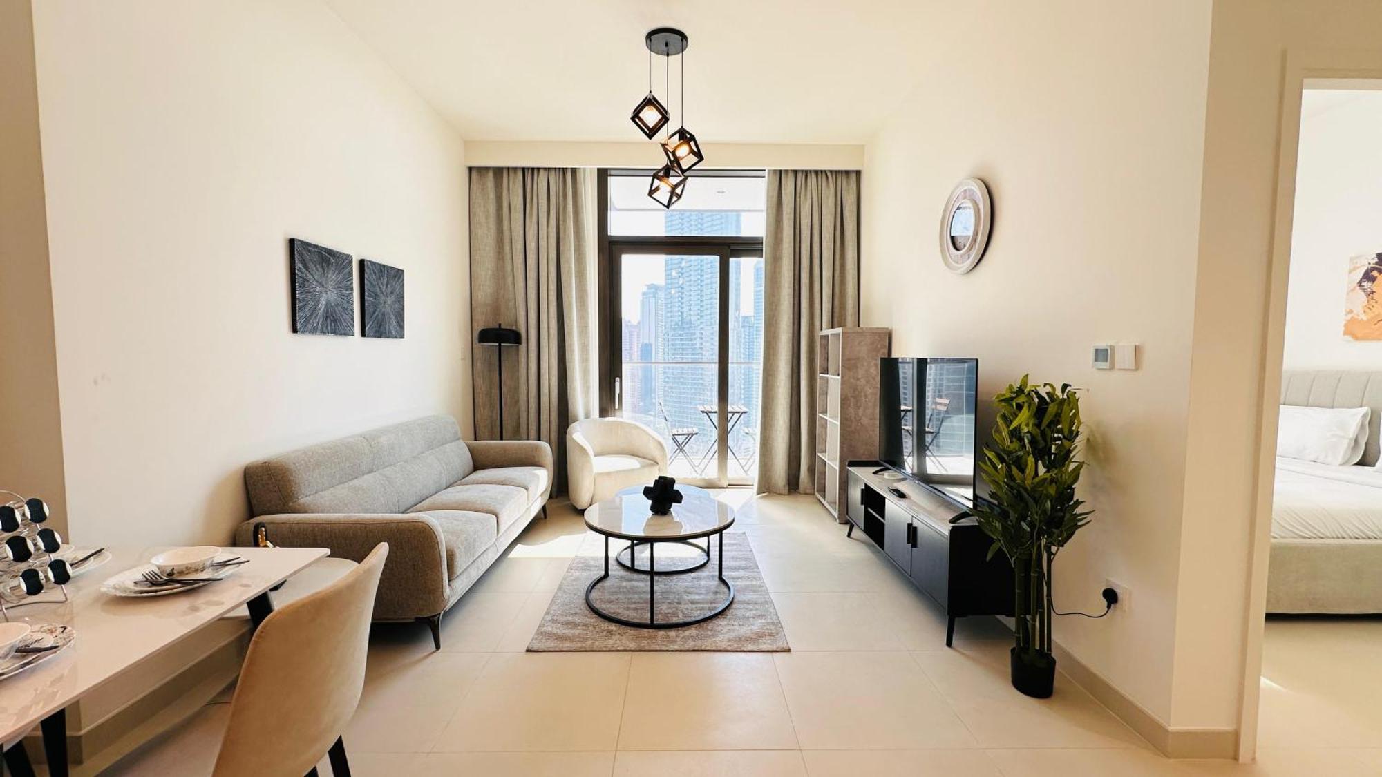 Luxury 1-bedroom At Burj Crown Апартаменти Дубай